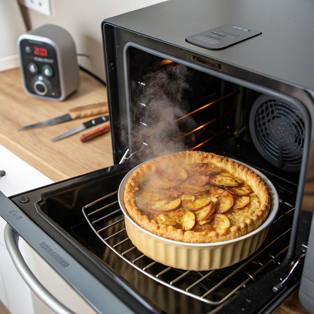 Æbletærte i airfryer