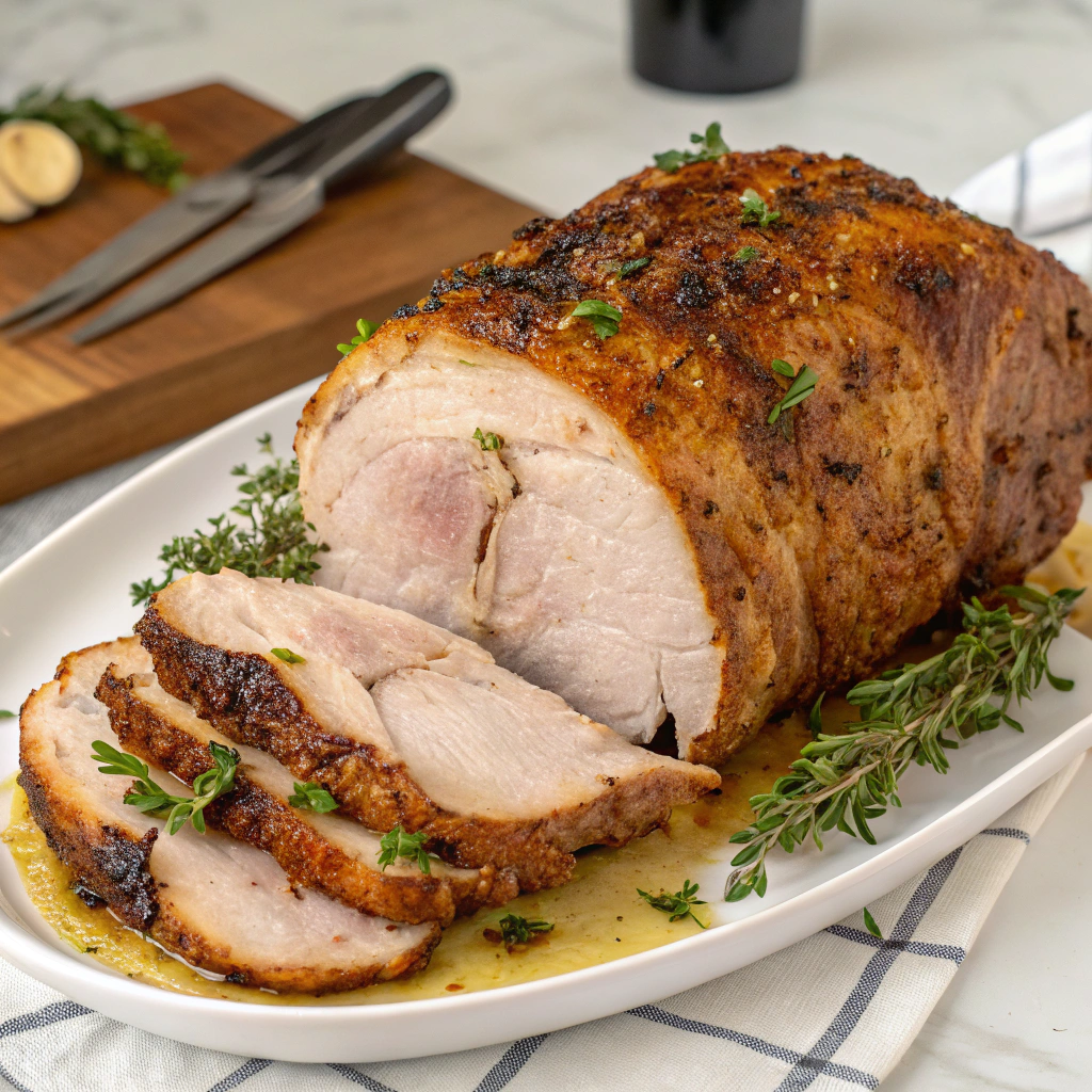 Air fryer flæskesteg