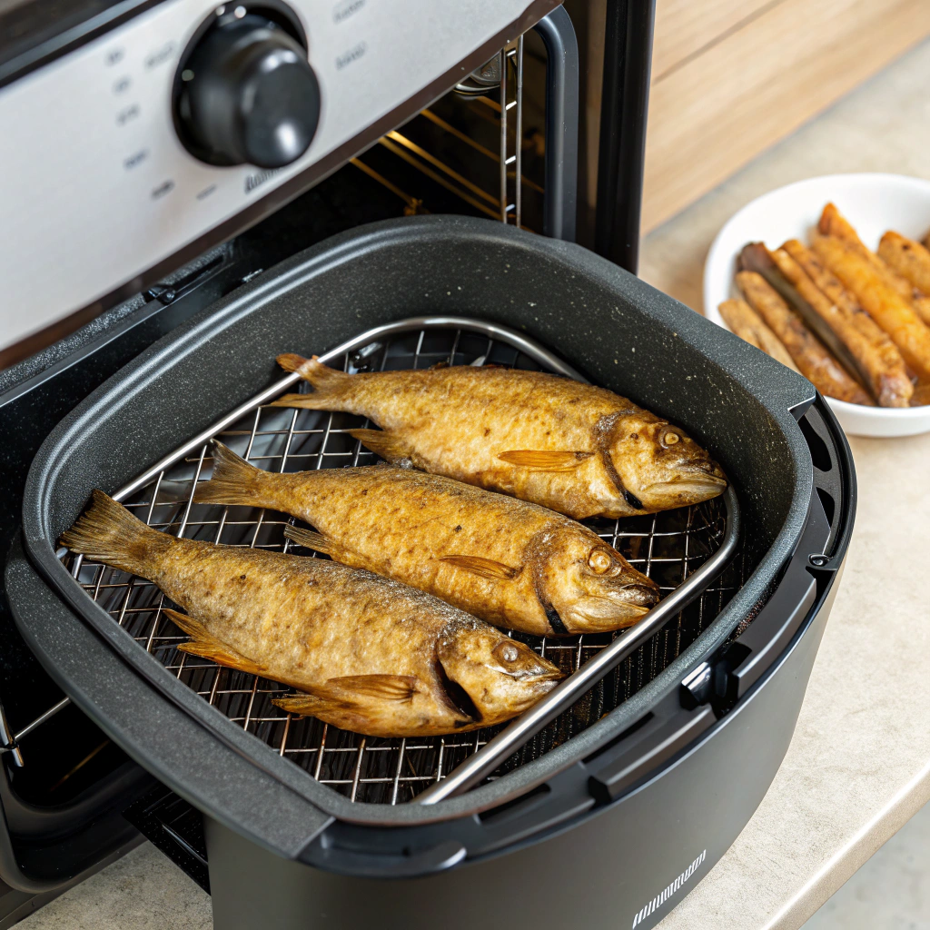 Airfryer fisk