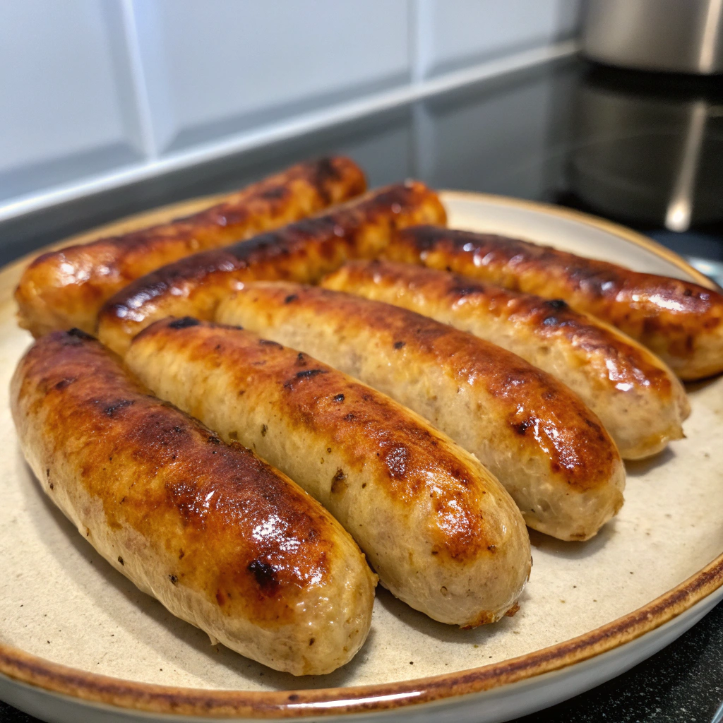 Airfryer pølser