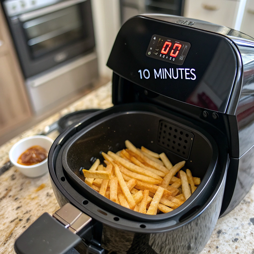 Airfryer pommes frites tid