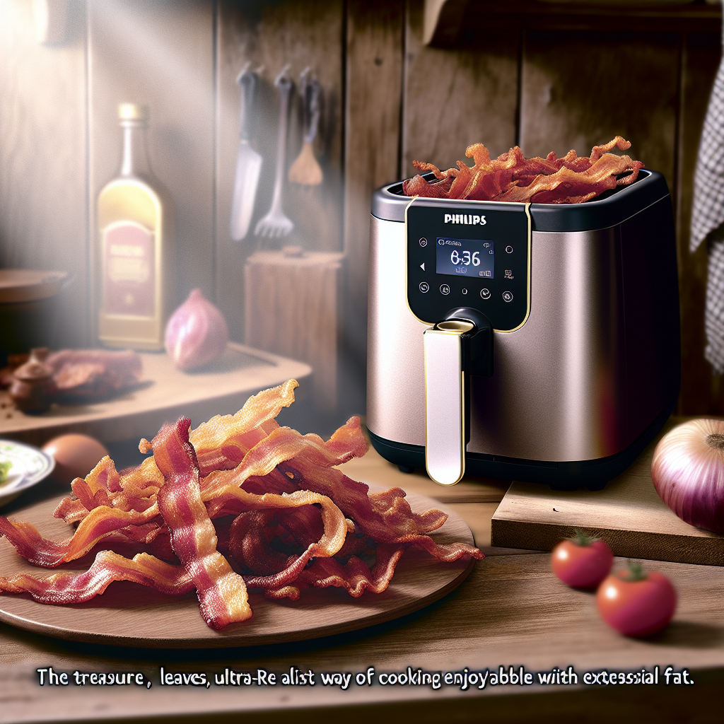 Bacon i airfryer philips