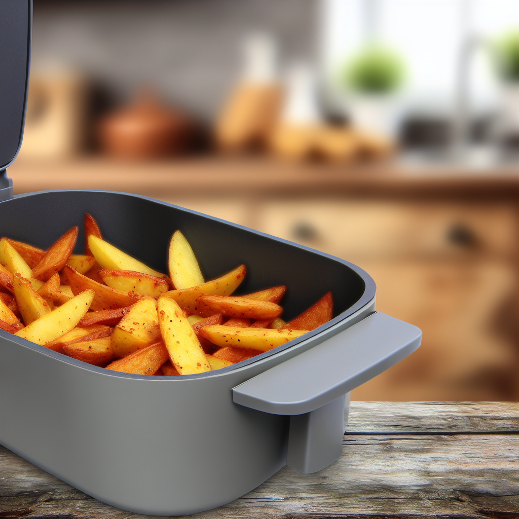 Kartoffelbåde i actifry
