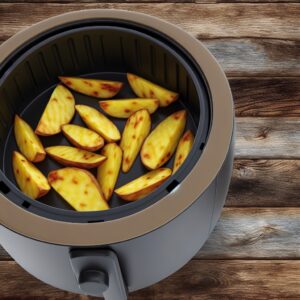 Kartoffelbåde i airfryer