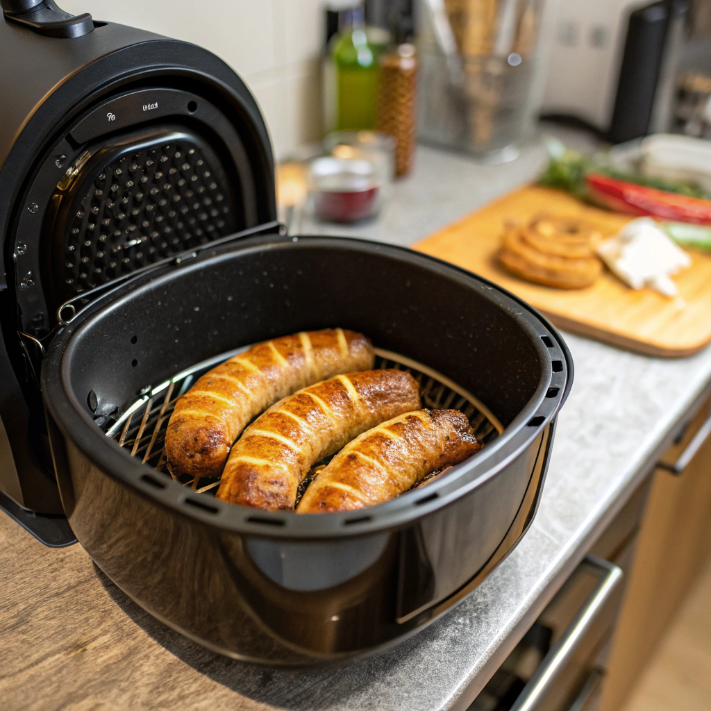 Pølsehorn i airfryer